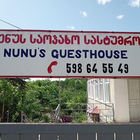 Nunu'S Guesthouse Tskaltubo Dış mekan fotoğraf