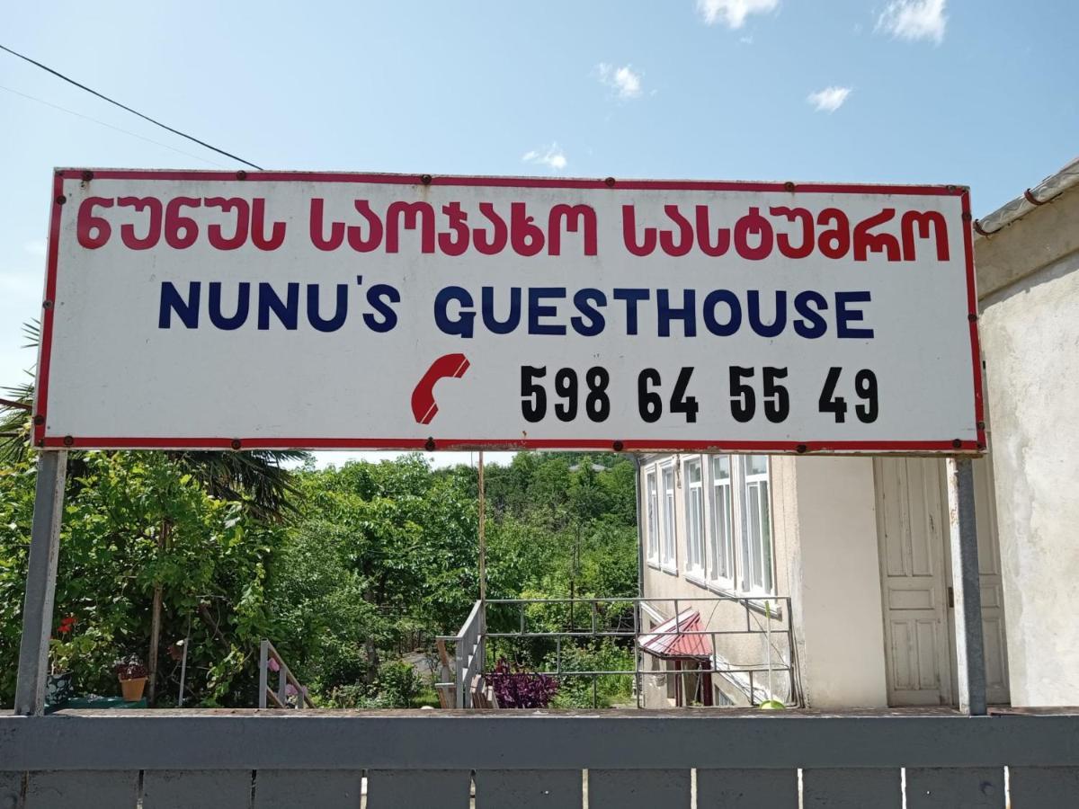 Nunu'S Guesthouse Tskaltubo Dış mekan fotoğraf